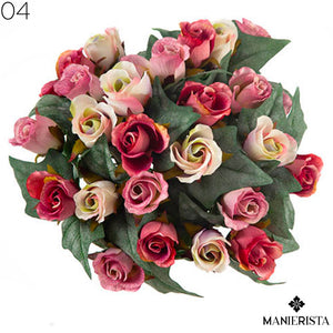 Bouquet XL con bocciolini di rosa ed edera