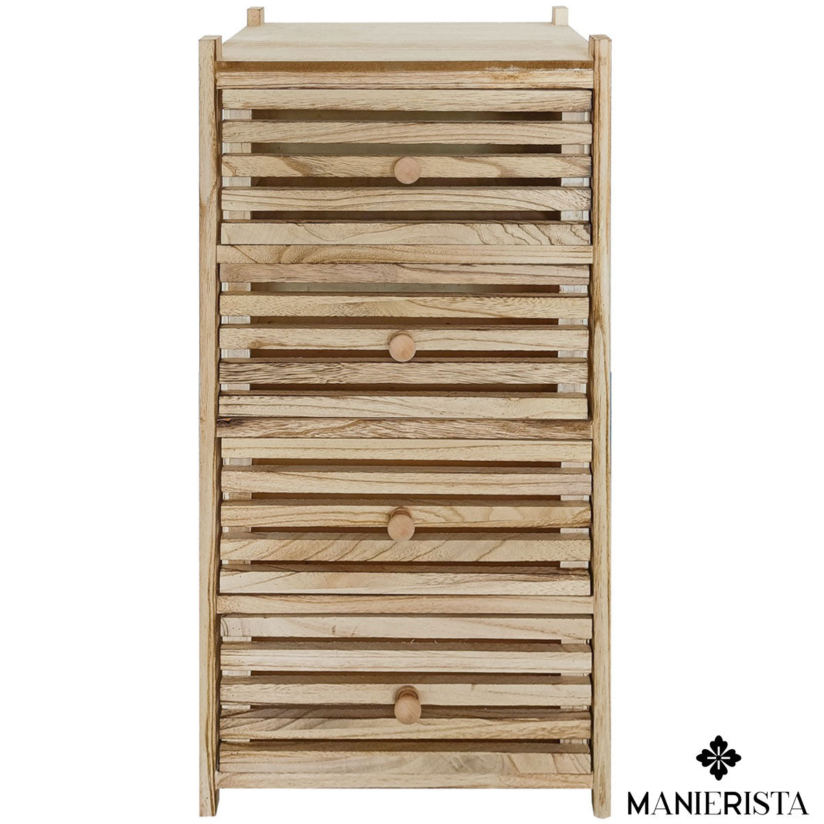 Mobiletto di legno con 4 cassetti