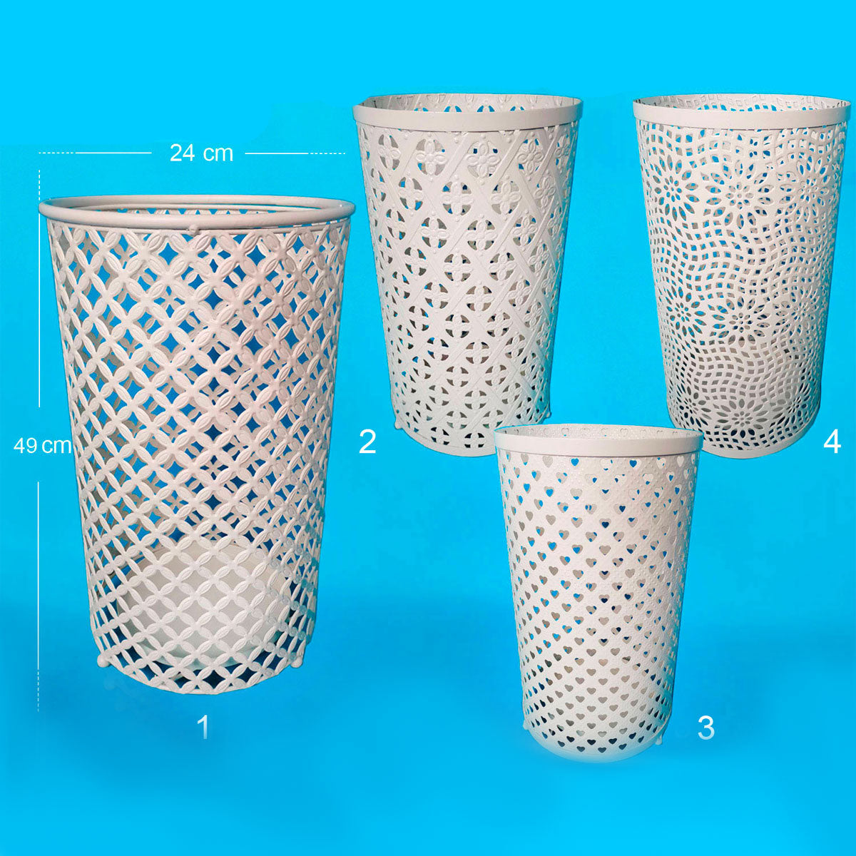 Portaombrelli in ferro battuto