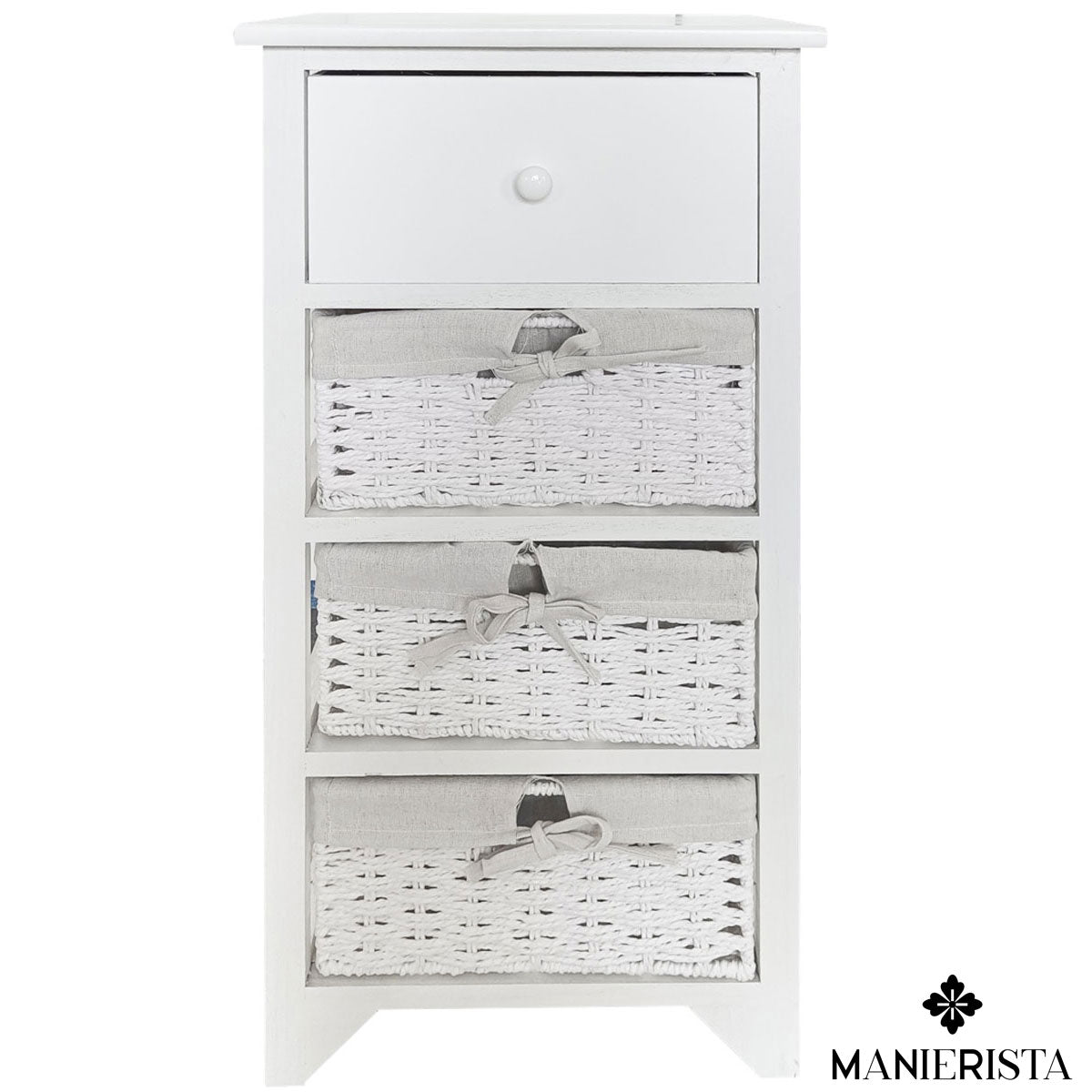 Mobiletto di legno con 4 cassetti