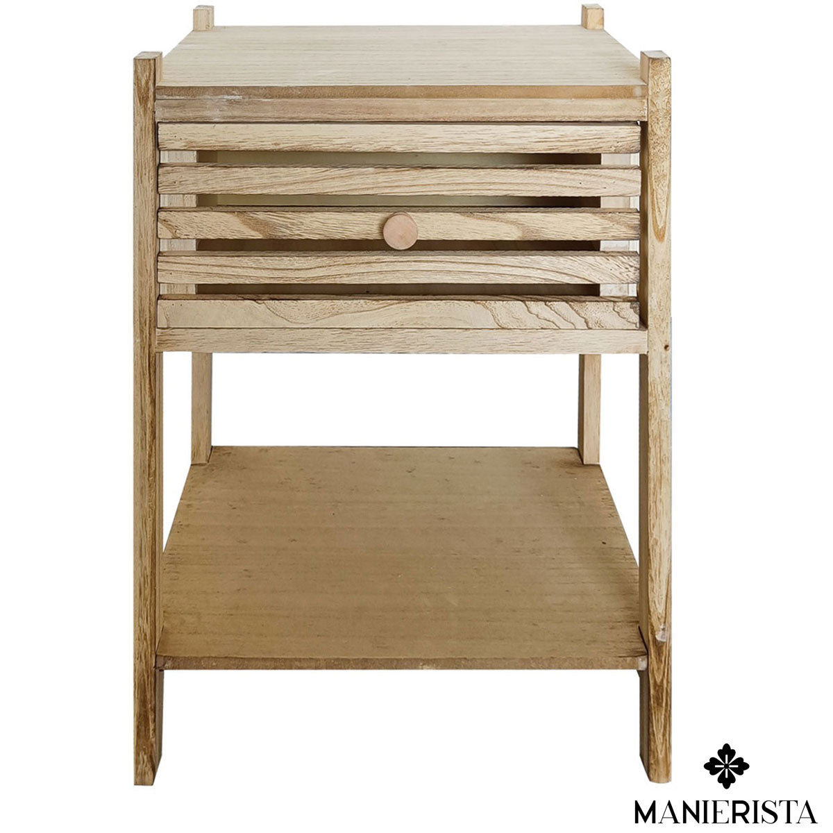 Mobiletto di legno con 1 cassetto