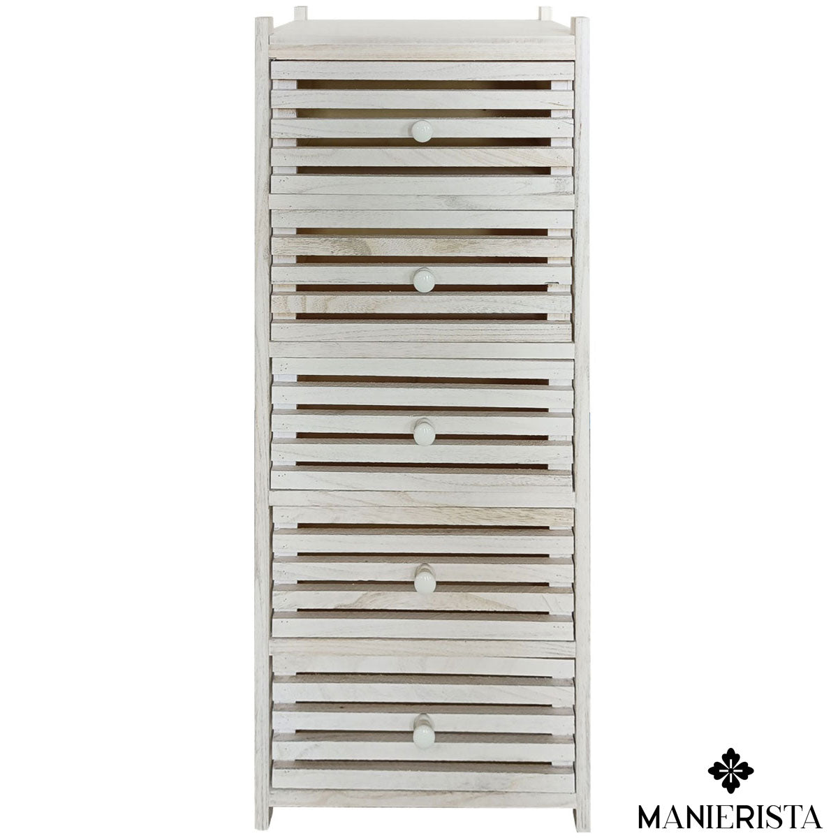 Mobiletto di legno con 5 cassetti