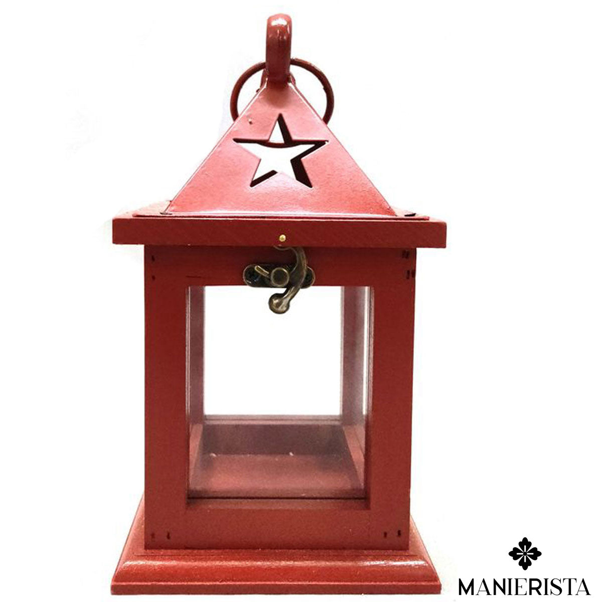 Lanterna quadrata - rosso