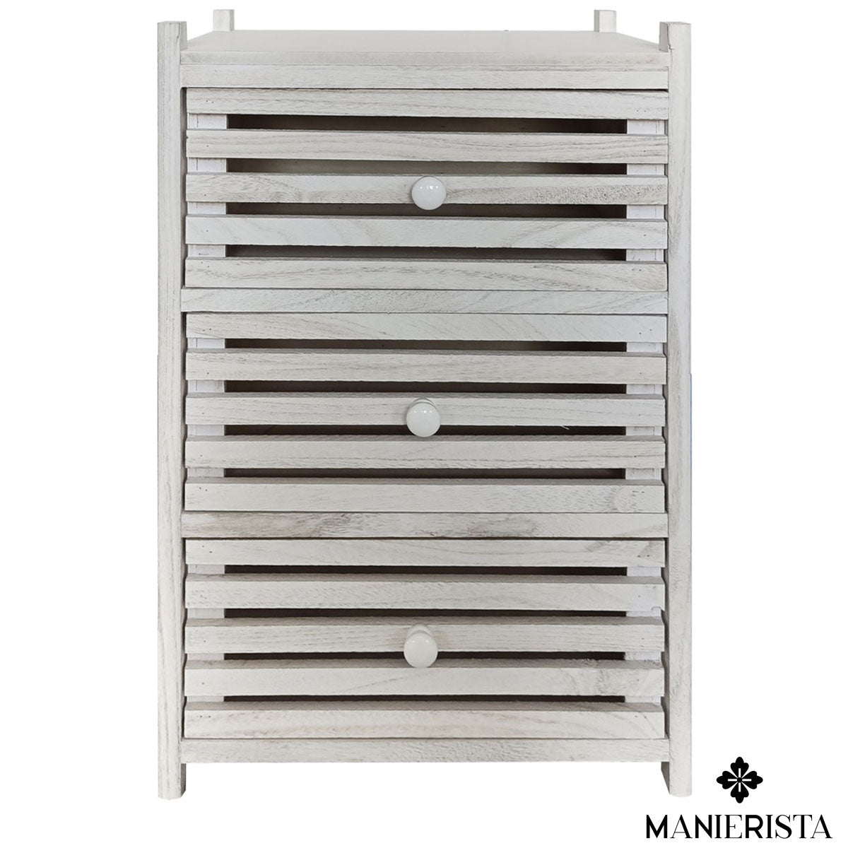 Mobiletto di legno con 3 cassetti