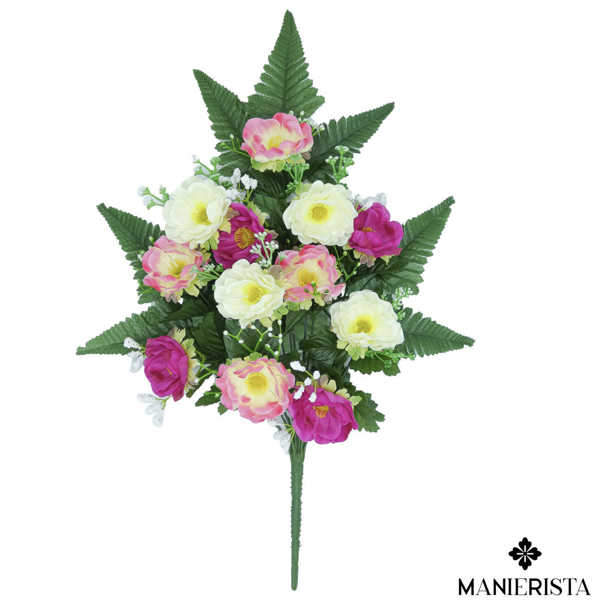 Mazzo di anemoni in velluto