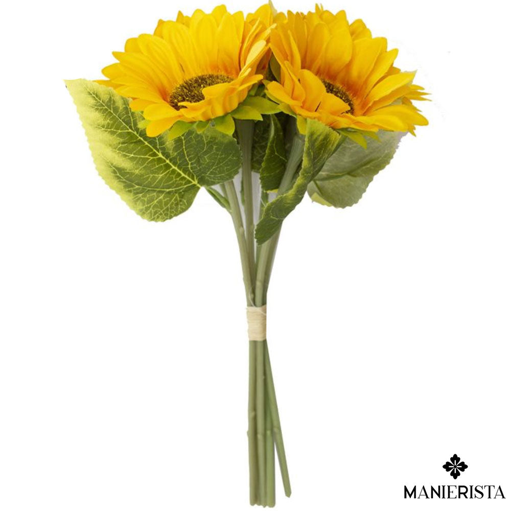 Bouquet medio con 6 girasoli
