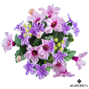 Bouquet medio con petunie e gelsomino