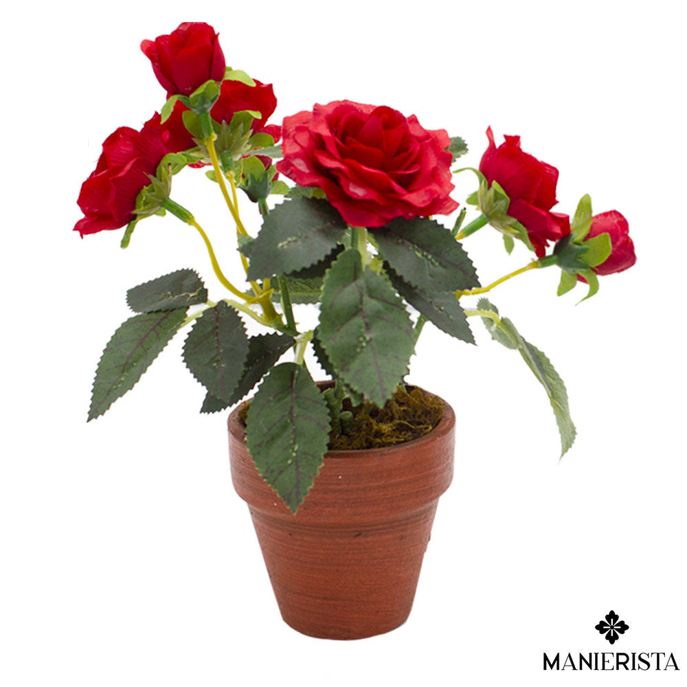 Vasetto di mini roselline